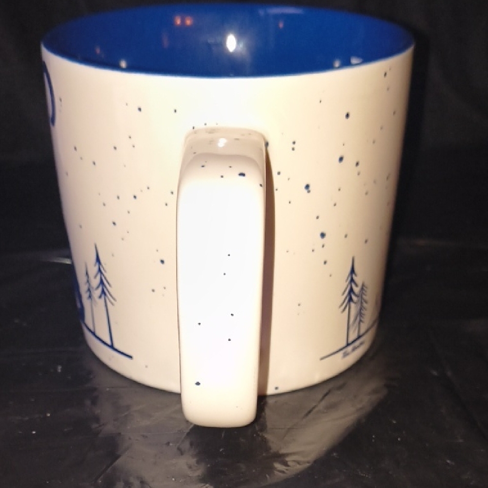 Tim Hortons Bear Mountain Blue Night Limited Edition Ceramic Mug - Picture 4 of 6